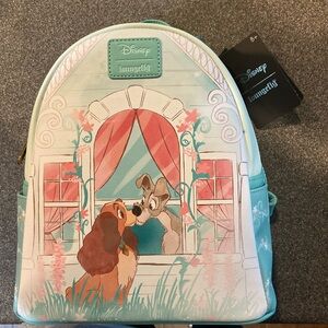 Disney Loungefly Lady and the Tramp backpack